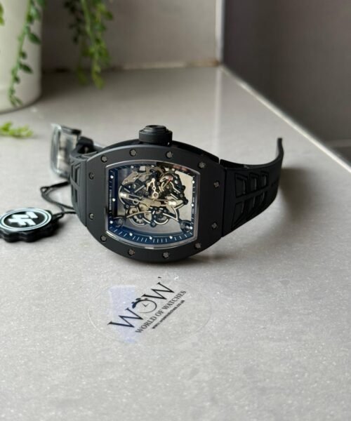 RM055 Bubba Watson (Asia exclusive) NTPT/Ti ZF Best Edition Black Bezel Black Crown on Rubber Strap RMUL2 - Image 12