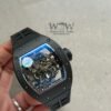 RM055 Bubba Watson (Asia exclusive) NTPT/Ti ZF Best Edition Black Bezel Black Crown on Rubber Strap RMUL2