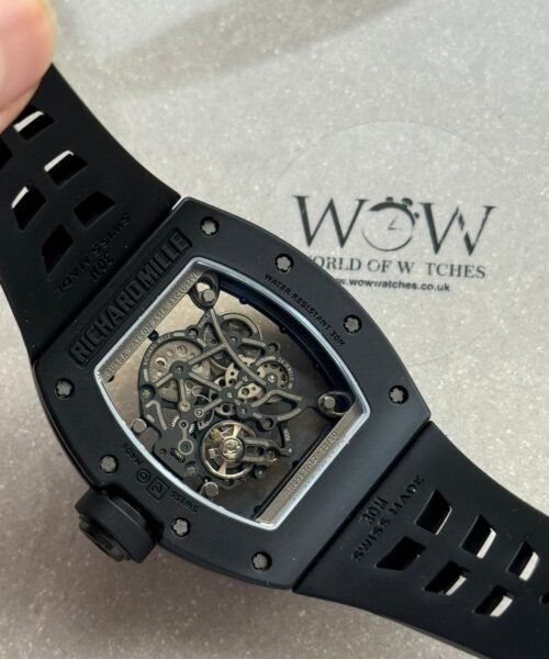 RM055 Bubba Watson (Asia exclusive) NTPT/Ti ZF Best Edition Black Bezel Black Crown on Rubber Strap RMUL2 - Image 15