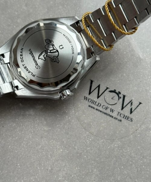 Seamaster Planet Ocean 600M 42mm Black Dial Orange Ceramic Bezel SS VSF Best Edition on SS Bracelet VS8900 - Image 4