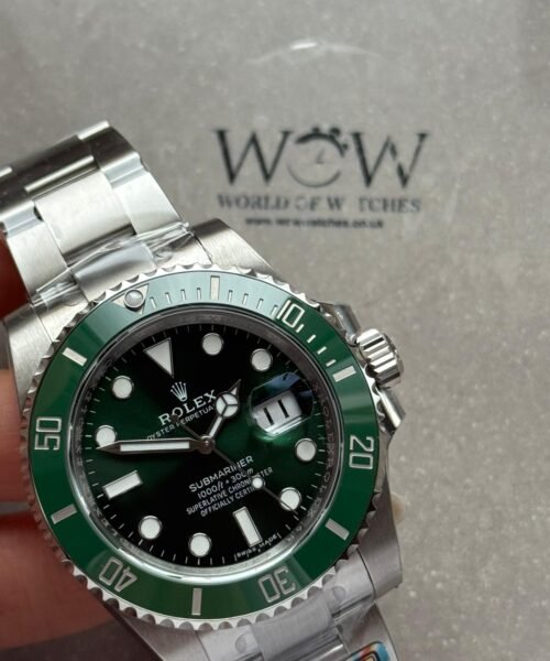Submariner Date 40mm 116610LV "HULK" ARF Factory Best Edition Green Ceramic Bezel Green Dial on Oyster Bracelet VR3135 - Image 2