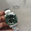 Submariner Date 40mm 116610LV "HULK" ARF Factory Best Edition Green Ceramic Bezel Green Dial on Oyster Bracelet VR3135