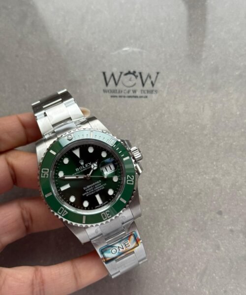 Submariner Date 40mm 116610LV "HULK" ARF Factory Best Edition Green Ceramic Bezel Green Dial on Oyster Bracelet VR3135