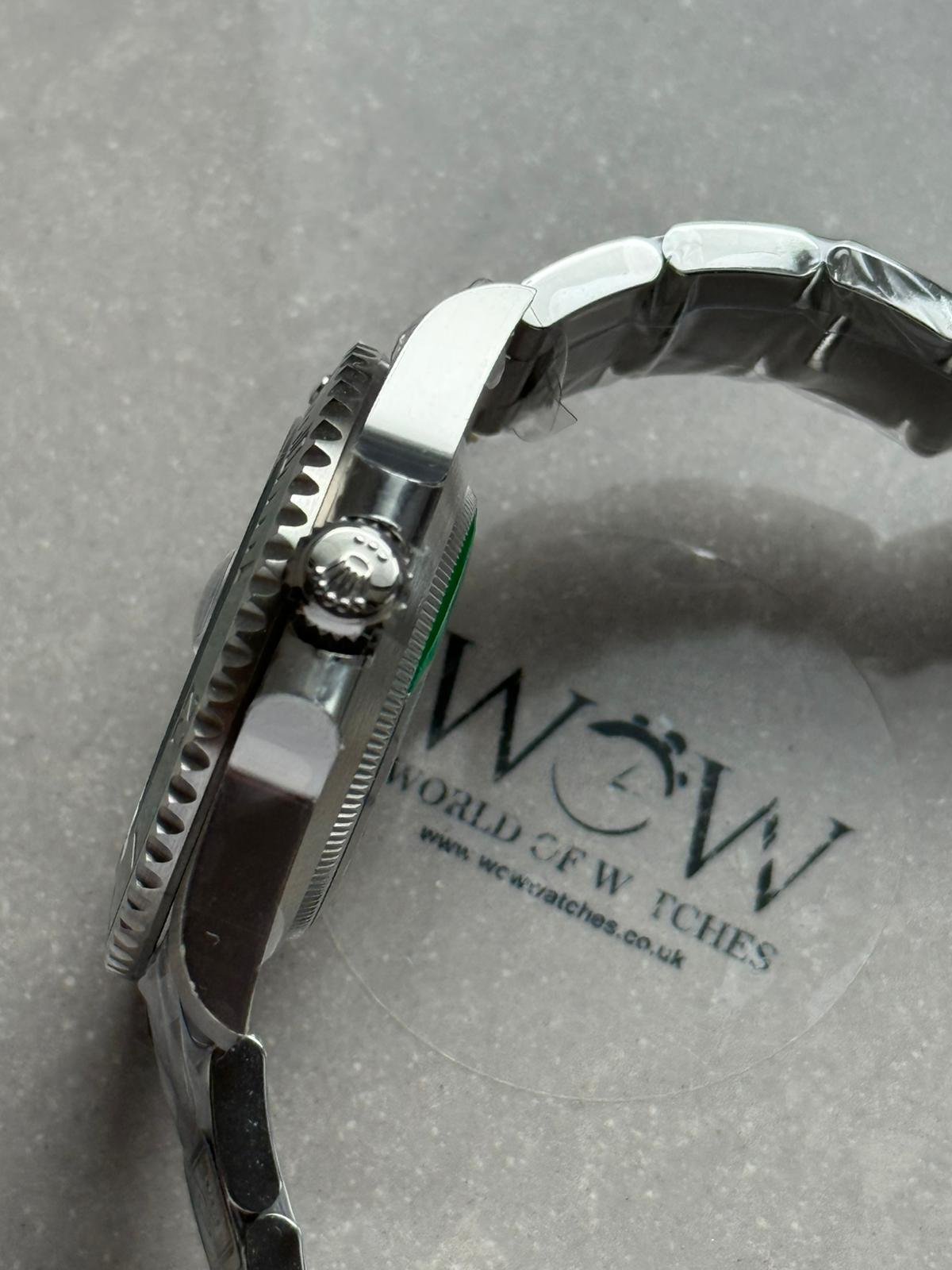 Submariner Date 40mm 116610LV "HULK" ARF Factory Best Edition Green Ceramic Bezel Green Dial on Oyster Bracelet VR3135 - Image 9