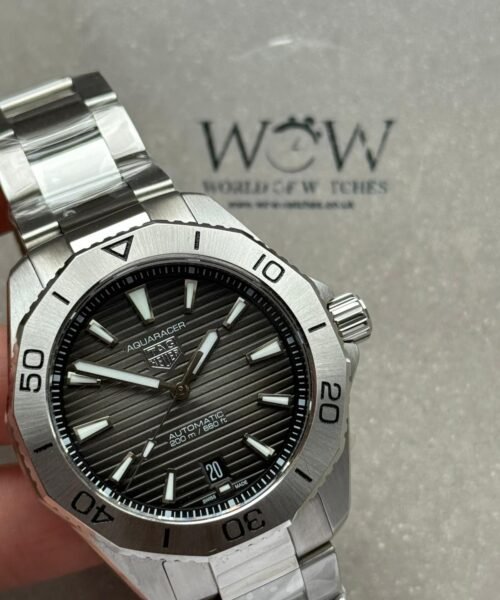 TAG Heuer Aquaracer Professional 200 Date 40mm Calibre 5 Automatic Steel Black/Grey Sunray Dial WBP2110.BA0627 - Image 2