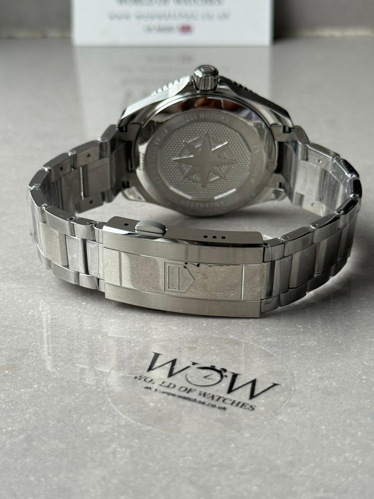 TAG Heuer Aquaracer Professional 200 Date 40mm Calibre 5 Automatic Steel Black/Grey Sunray Dial WBP2110.BA0627 - Image 7
