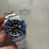 Submariner Date 41mm 126619LB "Cookie monster" VS Factory V2 Best Edition Blue Ceramic Bezel Black Dial on Oyster Bracelet VS3235 (Tungsten Heavyweight Version)