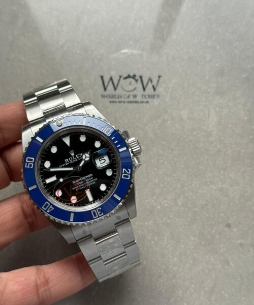 Submariner Date 41mm 126619LB "Cookie monster" VS Factory V2 Best Edition Blue Ceramic Bezel Black Dial on Oyster Bracelet VS3235 (Tungsten Heavyweight Version)