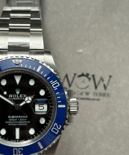Submariner Date 41mm 126619LB "Cookie monster" VS Factory V2 Best Edition Blue Ceramic Bezel Black Dial on Oyster Bracelet VS3235 (Tungsten Heavyweight Version) - Image 4