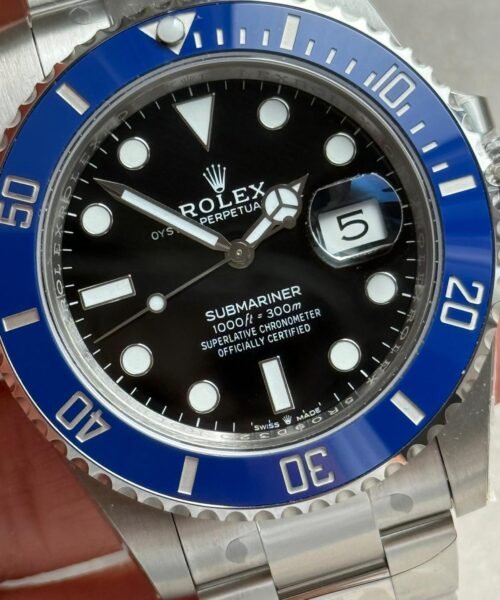 Submariner Date 41mm 126619LB "Cookie monster" VS Factory V2 Best Edition Blue Ceramic Bezel Black Dial on Oyster Bracelet VS3235 (Tungsten Heavyweight Version) - Image 8