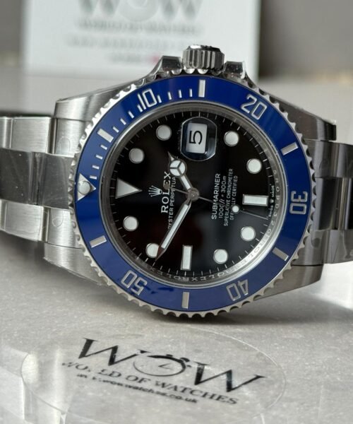 Submariner Date 41mm 126619LB "Cookie monster" VS Factory V2 Best Edition Blue Ceramic Bezel Black Dial on Oyster Bracelet VS3235 (Tungsten Heavyweight Version) - Image 10