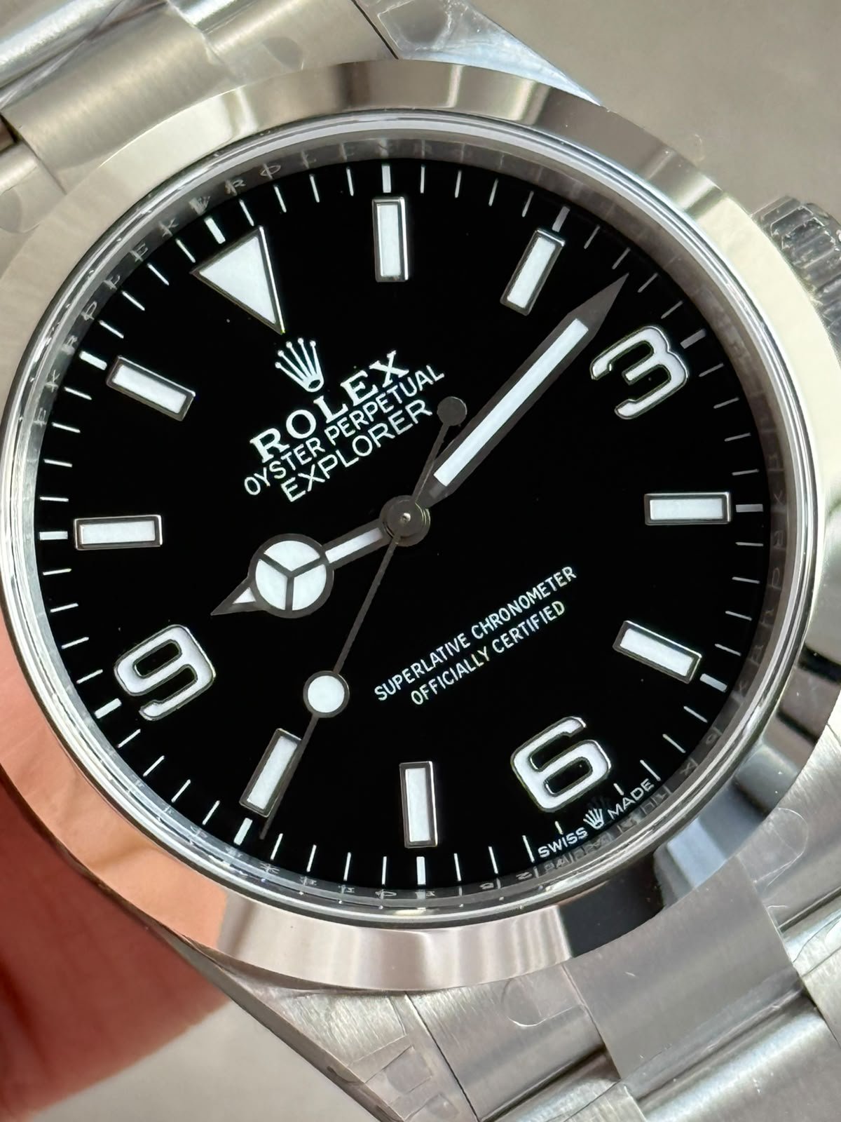 Explorer 40 224270 904L Steel VSF Best Edition on SS Bracelet VS3230 - Image 3