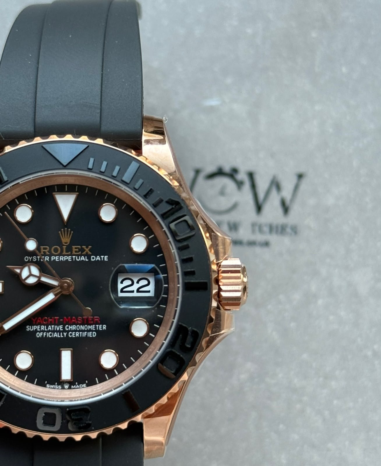 Yacht-Master 40 126655 Everose RG VSF Best Edition on Oysterflex Strap VS3235 - Image 2