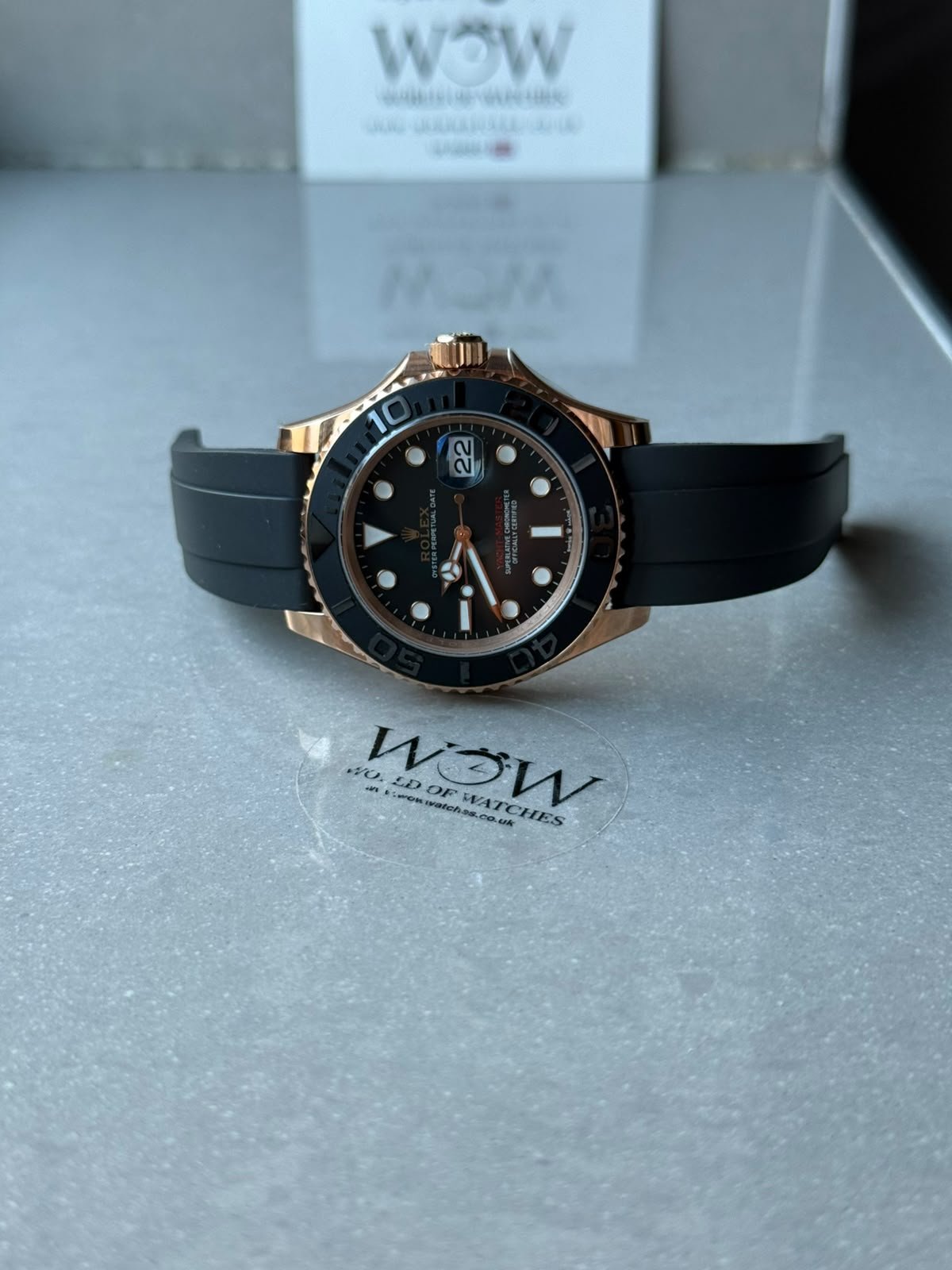 Yacht-Master 40 126655 Everose RG VSF Best Edition on Oysterflex Strap VS3235 - Image 7