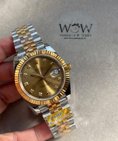 DateJust 41 SS/YG ARF Best Edition 904L Steel YG Diamonds Dial on Jubilee Bracelet VR3235