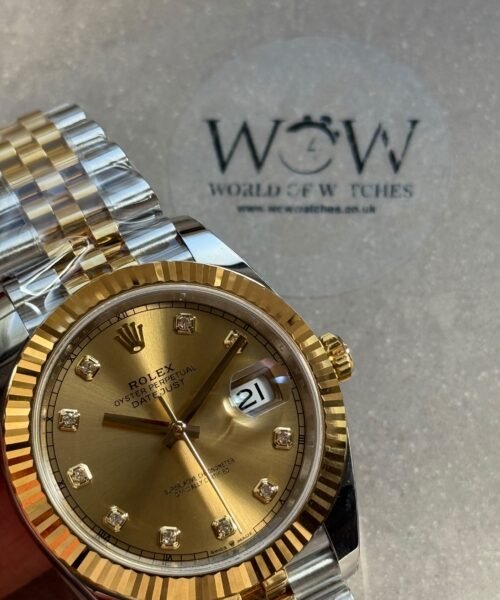 DateJust 41 SS/YG ARF Best Edition 904L Steel YG Diamonds Dial on Jubilee Bracelet VR3235 - Image 2